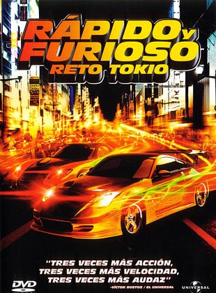 Cartel de  Rápido y furioso: Reto Tokio