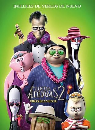 Cartel de  Los Locos Addams 2